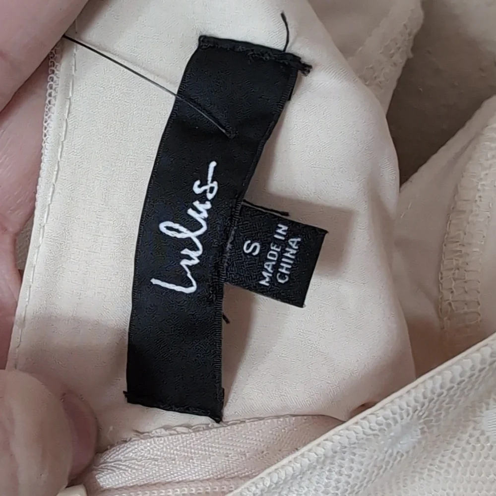 Lulu's Polka Dot Sheer Teired Maxi Dress - Picture 8 of 9